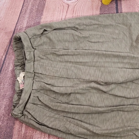 Free People Beach Culver City Pleated Harem Lounge Pants - Picture 3 of 9